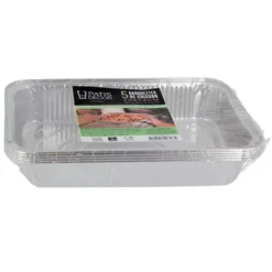 Clearance Cerf Dellier 5 Barquettes De Cuisson Alu 23 X 14 Cm