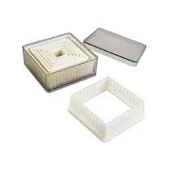 Discount Cerf Dellier 9 Découpoirs Carres Canneles Assortis