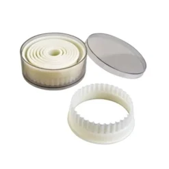Outlet Cerf Dellier 9 Découpoirs Ronds Canneles Assortis Patisdecor
