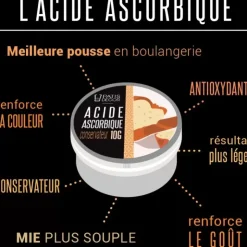Cerf Dellier Acide Ascorbique Patisdecor 10 G