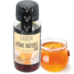 Hot Cerf Dellier Arome Naturel De Miel Patisdecor 50 Ml