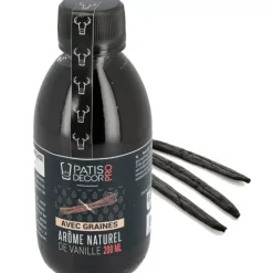 Online Cerf Dellier Arome Naturel De Vanille Avec Graines Patisdecor Pro 200 Ml