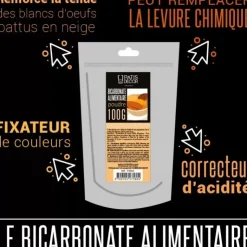 Discount Cerf Dellier Bicarbonate Alimentaire Patisdecor 100 G