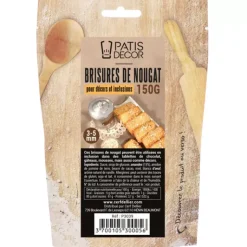 Cerf Dellier Brisures De Nougat Patisdecor 150 G