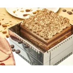 Best Cerf Dellier Cadre A Entremets Extensible Inox 30 A 57 Cm De Buyer