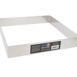 Sale Cerf Dellier Cadre A Mousse Inox H 4,5 Cm 28 X 28 Cm Patisdecor