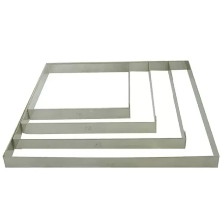 Cerf Dellier Cadre A Patisserie En Inox H 2 Cm De Buyer