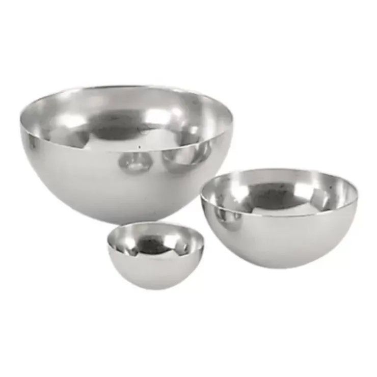 Cerf Dellier Calotte Demi-Sphere Inox H 5,9 Cm 12 Cm De Buyer