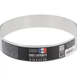 Best Cerf Dellier Cercle A Entremets Inox H 3,5 Cm 18 Cm Patisdecor