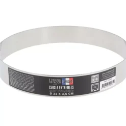 Discount Cerf Dellier Cercle A Entremets Inox H 3,5 Cm 22 Cm Patisdecor