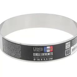 Discount Cerf Dellier Cercle A Entremets Inox H 3,5 Cm 16 Cm Patisdecor