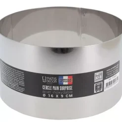 Discount Cerf Dellier Cercle A Pain Surprise Inox H 9 Cm 16 Cm Patisdecor