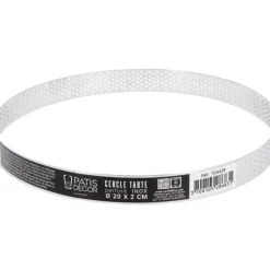 Hot Cerf Dellier Cercle A Tarte Perfore Inox H 2 Cm 20 Cm Patisdecor
