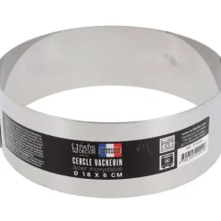 Online Cerf Dellier Cercle A Vacherin Inox H 6 Cm 18 Cm Patisdecor