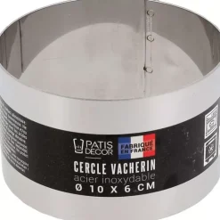 Best Cerf Dellier Cercle A Vacherin Inox H 6 Cm 10 Cm Patisdecor