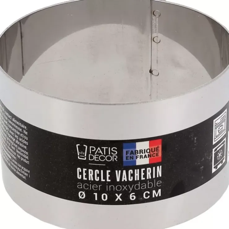 Best Cerf Dellier Cercle A Vacherin Inox H 6 Cm 10 Cm Patisdecor