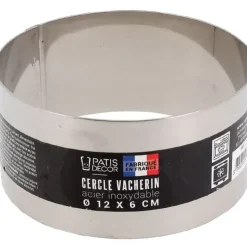 Clearance Cerf Dellier Cercle A Vacherin Inox H 6 Cm 12 Cm Patisdecor