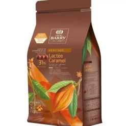 Sale Cerf Dellier Chocolat De Couverture Au Lait Lactee Caramel 31 % 1 Kg