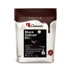 Hot Cerf Dellier Chocolat De Couverture Black Zabuye 83 % 1,5 Kg