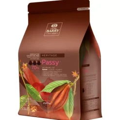 Outlet Cerf Dellier Chocolat De Couverture Noir Passy 70 % 2,5 Kg
