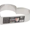 Sale Cerf Dellier Coeur A Mousse Inox H 4,5 Cm L 20 Cm Patisdecor