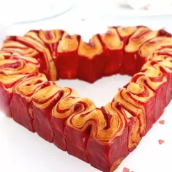 Cerf Dellier Coeur A Mousse Inox H 4,5 Cm L 18 Cm Patisdecor