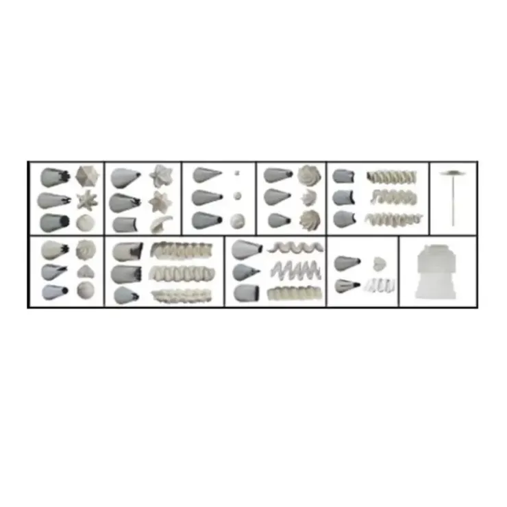 New Cerf Dellier Coffret 26 Douilles Décors Inox
