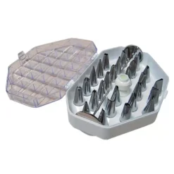 Outlet Cerf Dellier Coffret 26 Douilles Fines Inox Special Decor