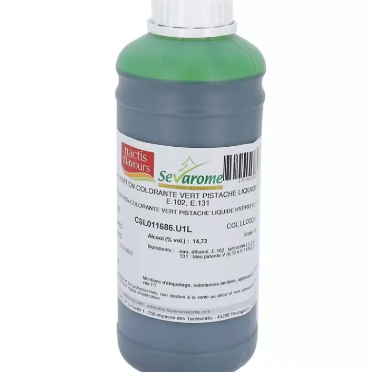 Online Cerf Dellier Colorant Liquide Hydrosoluble Vert Pistache 1L
