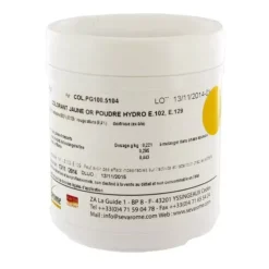 Clearance Cerf Dellier Colorant Poudre Alimentaire Jaune Or 100 G