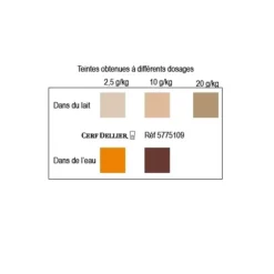 Best Cerf Dellier Colorant Poudre Alimentaire Caramel 100 G