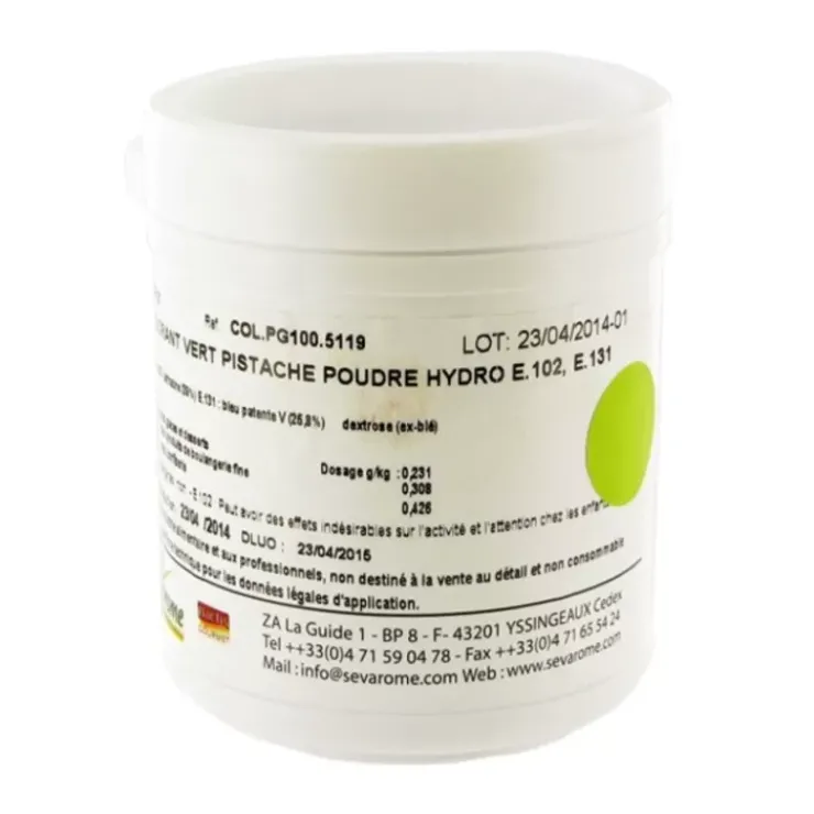 Discount Cerf Dellier Colorant Poudre Alimentaire Vert Pistache 100 G