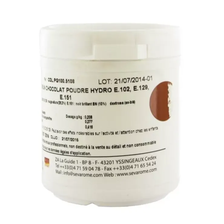Best Cerf Dellier Colorant Poudre Alimentaire Chocolat 100 G