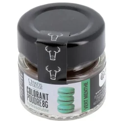 Hot Cerf Dellier Colorant Poudre Hydrosoluble Vert Menthe 8 G