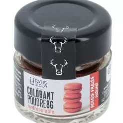 Online Cerf Dellier Colorant Poudre Hydrosoluble Rouge Fraise Naturel 8 G
