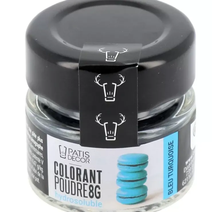 Online Cerf Dellier Colorant Poudre Hydrosoluble Bleu Turquoise 8 G