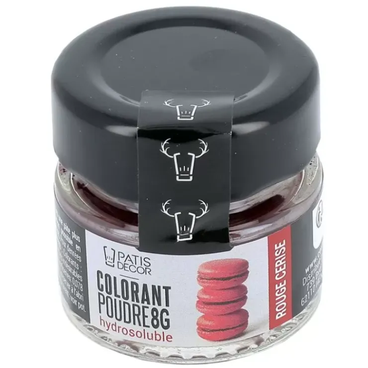 Discount Cerf Dellier Colorant Poudre Hydrosoluble Rouge Cerise 8 G