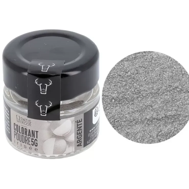 Online Cerf Dellier Colorant Poudre Irise Argente 5 G