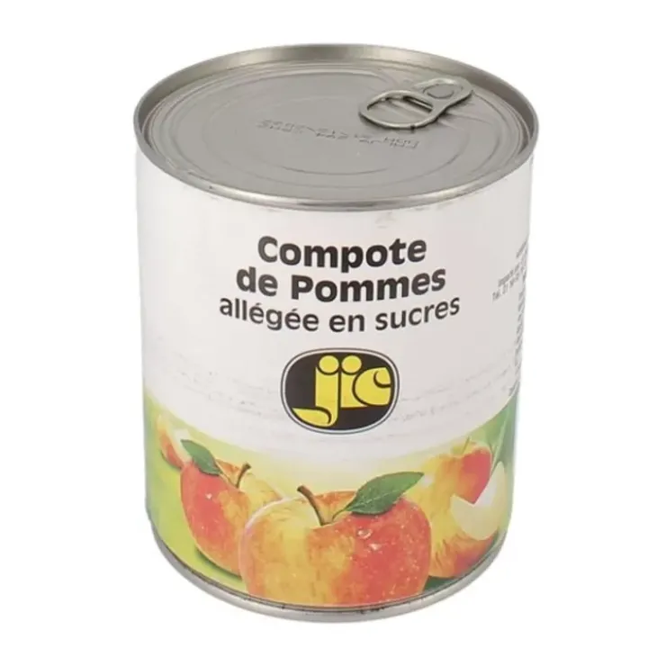 Cerf Dellier Compote De Pommes Allegee En Sucrés La Pulpe