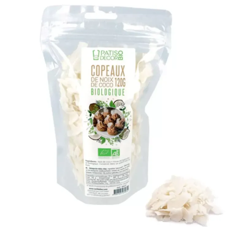 New Cerf Dellier Copeaux De Noix De Coco Bio 120 G