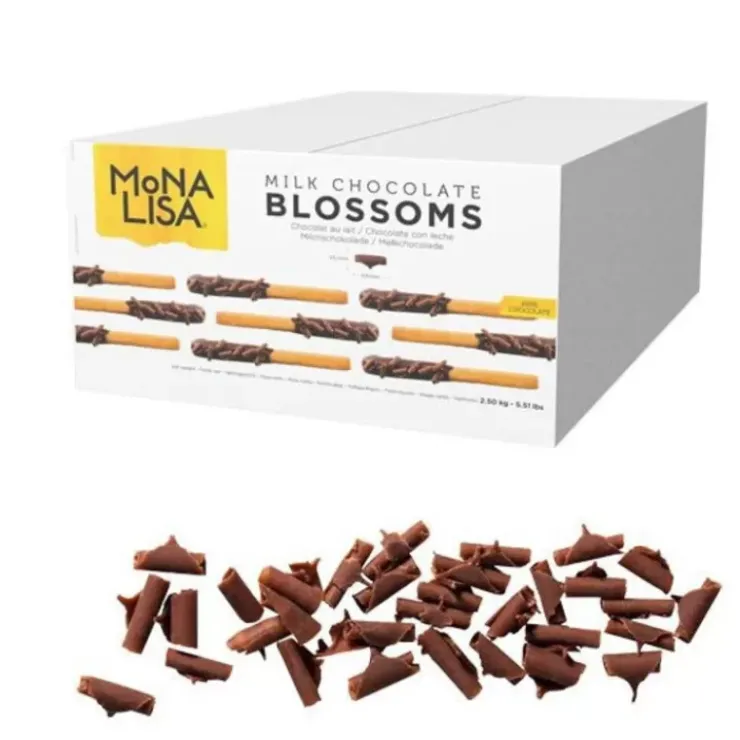 Sale Cerf Dellier Copeaux Fins De Chocolat Au Lait Mona Lisa 2,5 Kg