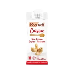 New Cerf Dellier Creme Cuisine Vegetale Cajou Sans Sucrés 200 Ml