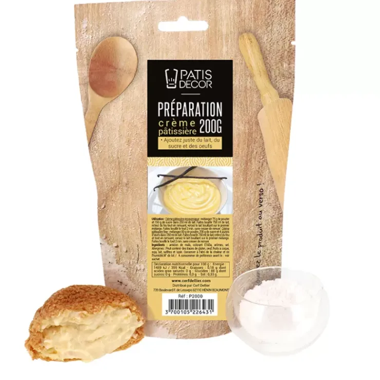 Outlet Cerf Dellier Creme Patissiere Patisdecor 200 G