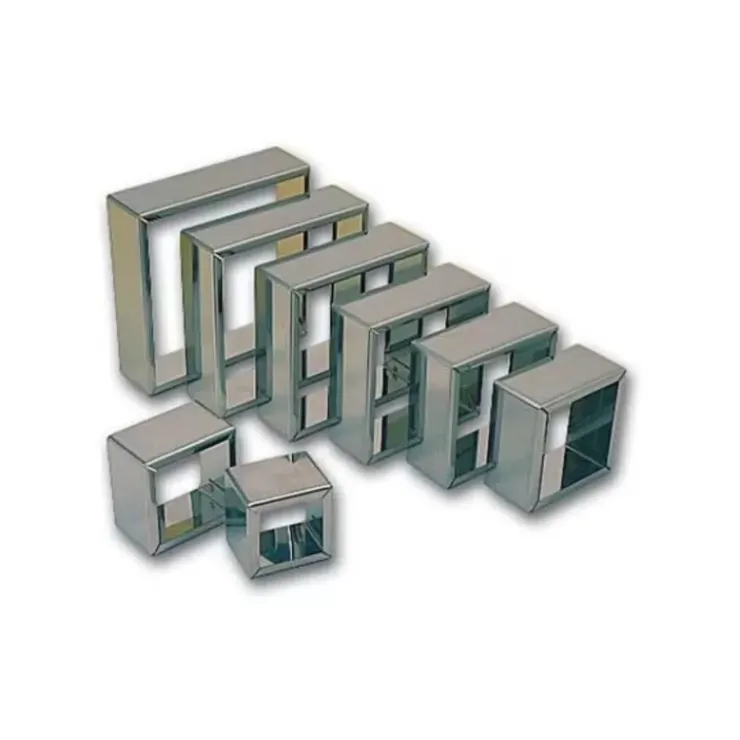Cerf Dellier Découpoirs Carres Inox (X 8)
