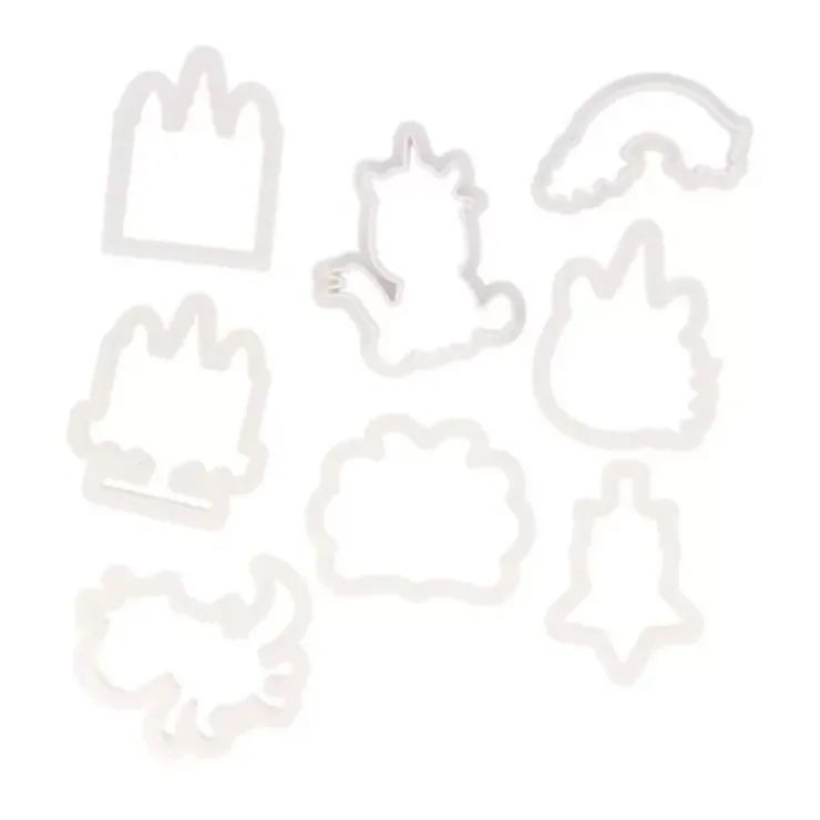 Outlet Cerf Dellier Découpoirs Licorne Assortis (X 8)