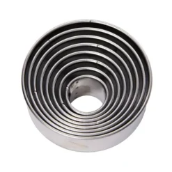 Clearance Cerf Dellier Découpoirs Ronds Unis Inox (X 8)