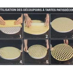 Outlet Cerf Dellier Decoupoir A Tarte Losanges 30 Cm
