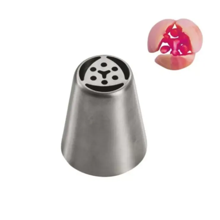 Cerf Dellier Douille A Fleur Inox N 4 Patisdecor