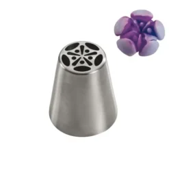 New Cerf Dellier Douille A Fleur Inox N 8 Patisdecor