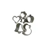 Best Cerf Dellier Emporte-Pièces Mini Formes 2 Cm Patisdecor (X 6)